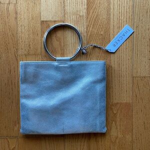 THACKER Le Pouch Leather Crossbody Bag | SILVER